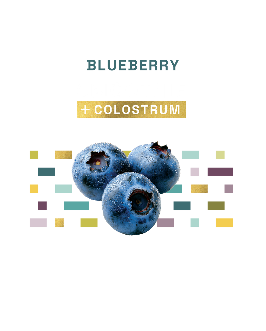 Blueberry Colostrum Smoothie