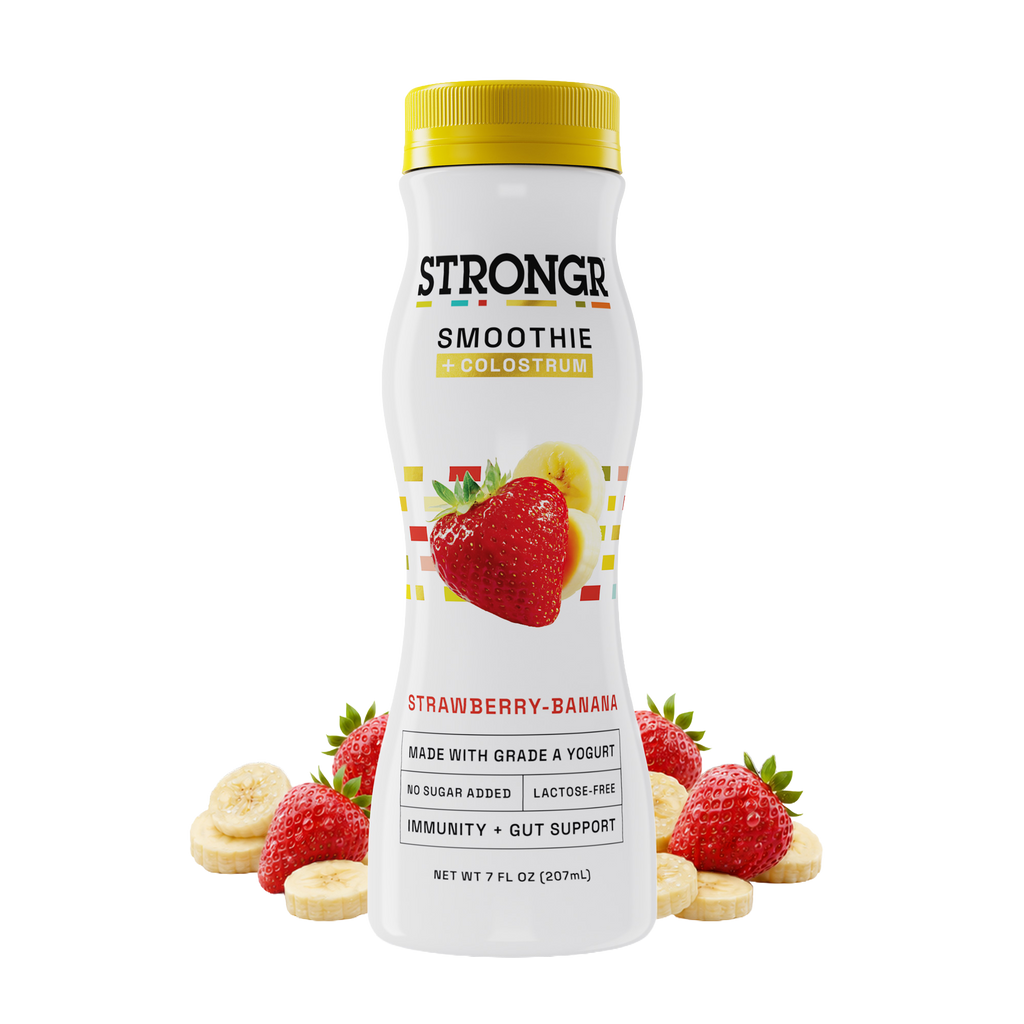 Strawberry-Banana Colostrum Smoothie