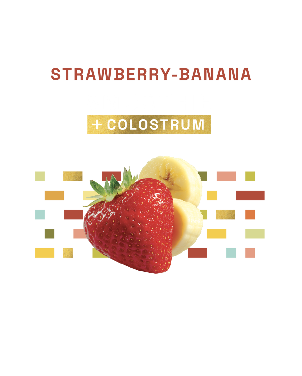 Strawberry-Banana Colostrum Smoothie