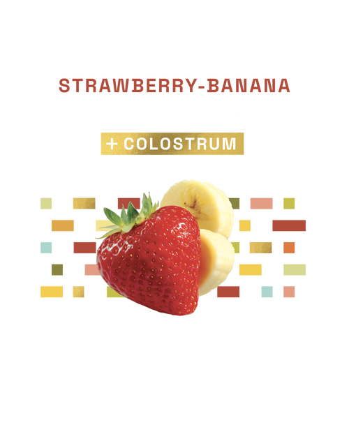 Strawberry-Banana Colostrum Smoothie